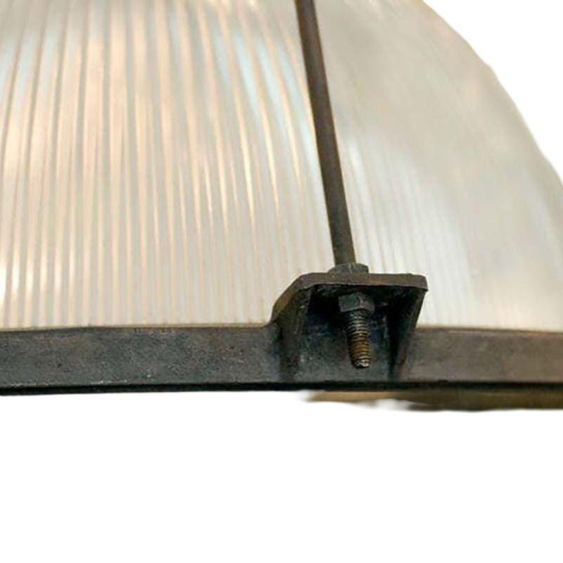 Lampada a sospensione industriale Holophane In condizioni ottime in vendita a Van Nuys, CA