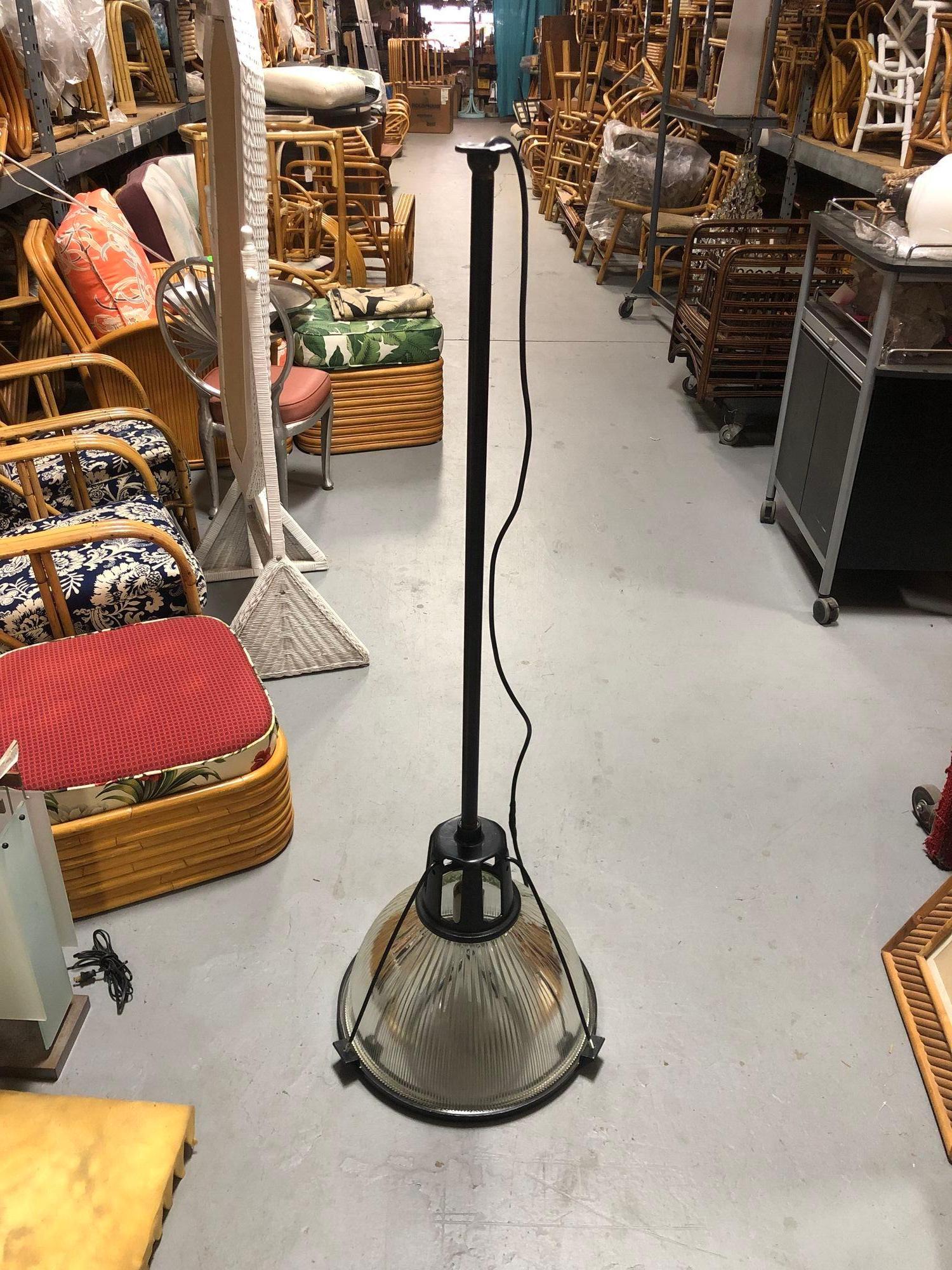 American Holophane Industrial Hanging Pendant Lights, 14 available For Sale