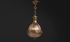 Holophane Pendant, France circa 1930