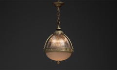 Holophane Pendant, France circa 1931