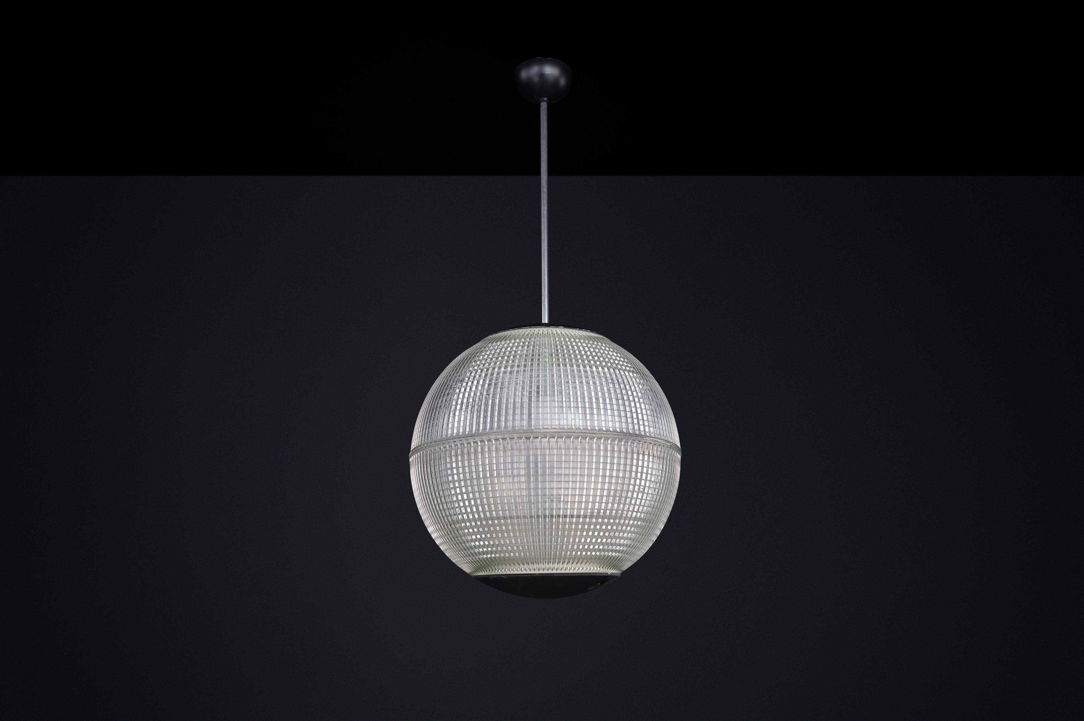 Holophane Pendant Light – Original Paris Streetlamp, France, 1960 24x Available. en vente 6
