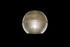 Holophane Pendant Light – Original Paris Streetlamp, France, 1960 24x Available.