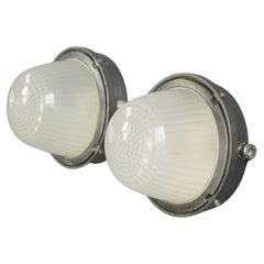 Holophane Wall Lights, circa 1950s