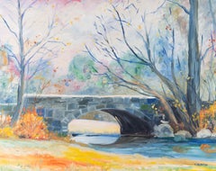 Holovin - 20th Century Oil, Autumn Bridge