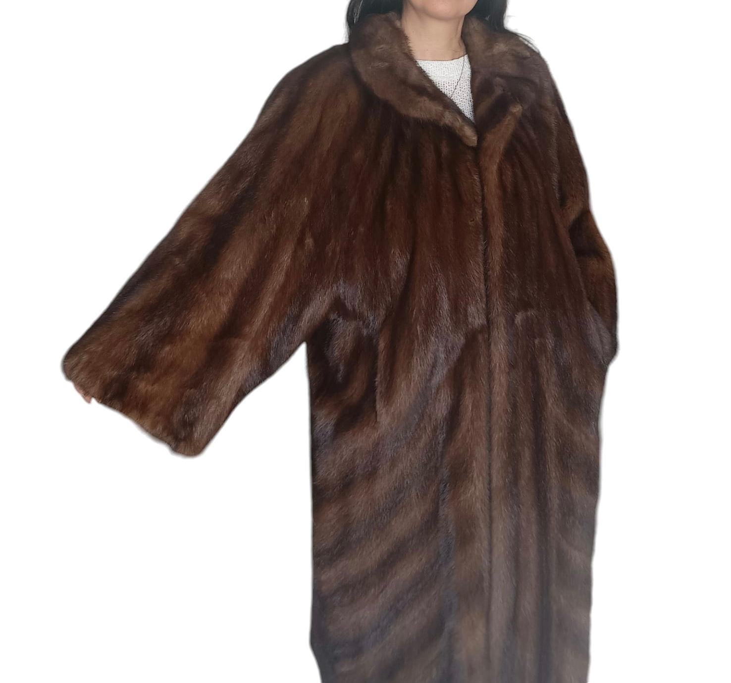 Dior Mink Fur Full Length Coat (Size 20 - L) For Sale 5