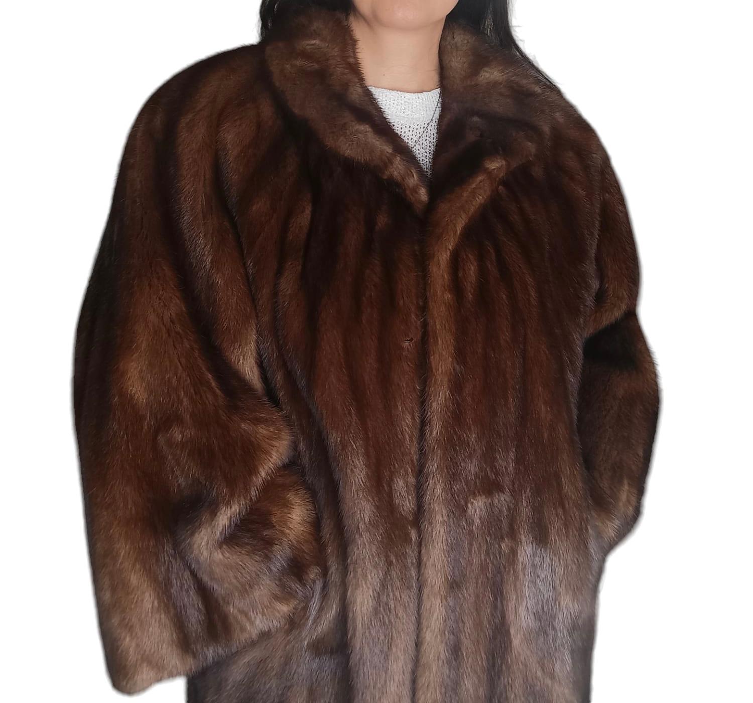Dior Mink Fur Full Length Coat (Size 20 - L) For Sale 6
