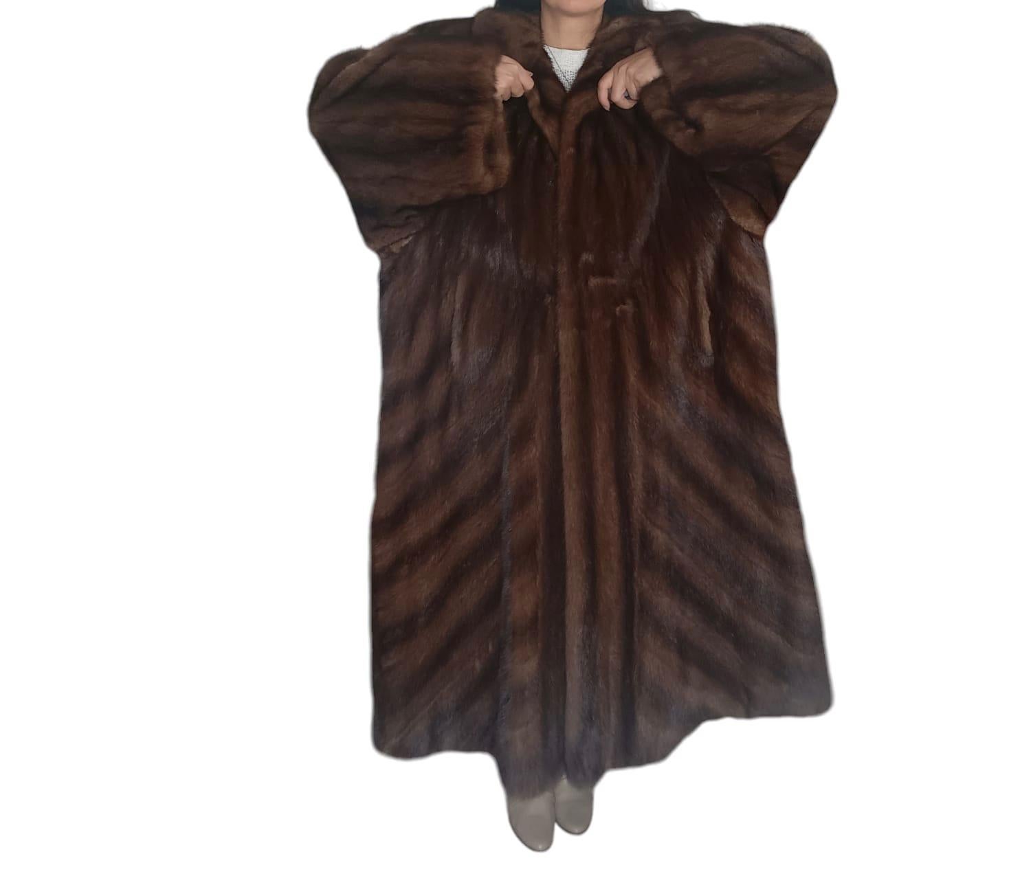Dior Mink Fur Full Length Coat (Size 20 - L) For Sale 7