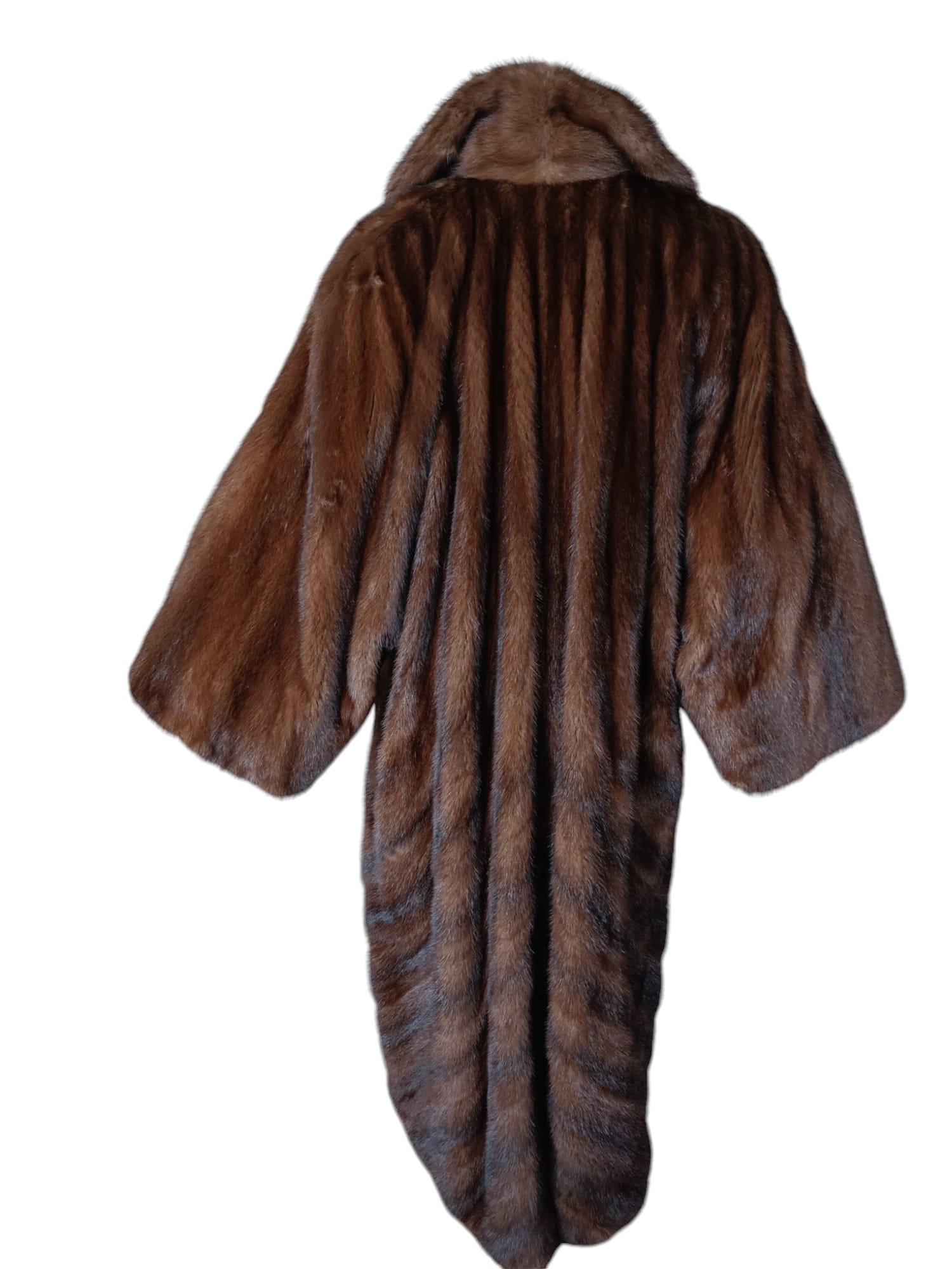 Dior Mink Fur Full Length Coat (Size 20 - L) For Sale 11