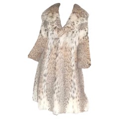Holt Renfrew Vintage bobcat lynx fur coat size 6 Holt Renfrew Vintage bobcat lynx fur coat size 6