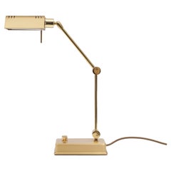 Holtkotter  Brass Desk lamp 1970s Germany 