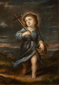 Holy Child Jesus of the Passion 17th century Flemish School