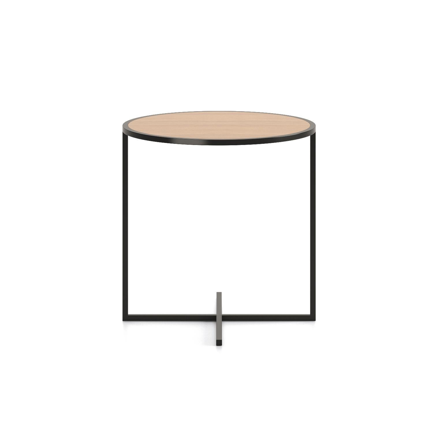 With its clever, stylish design, Holy Day is the ideal table to be placed next to a sofa.

Structure in calibrated lacquered steel tube in thermoreinforced polyester in black.

Please note that we are currently unable to confirm and fulfill orders