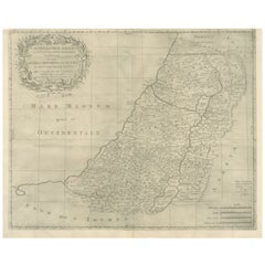 Holy Land Map, Terra Promissa or Judaea – Nicolas Sanson, c.1700