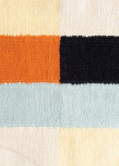 Tapis Kilim Liver Studio Milan en laine tissé à la main Holy Spice