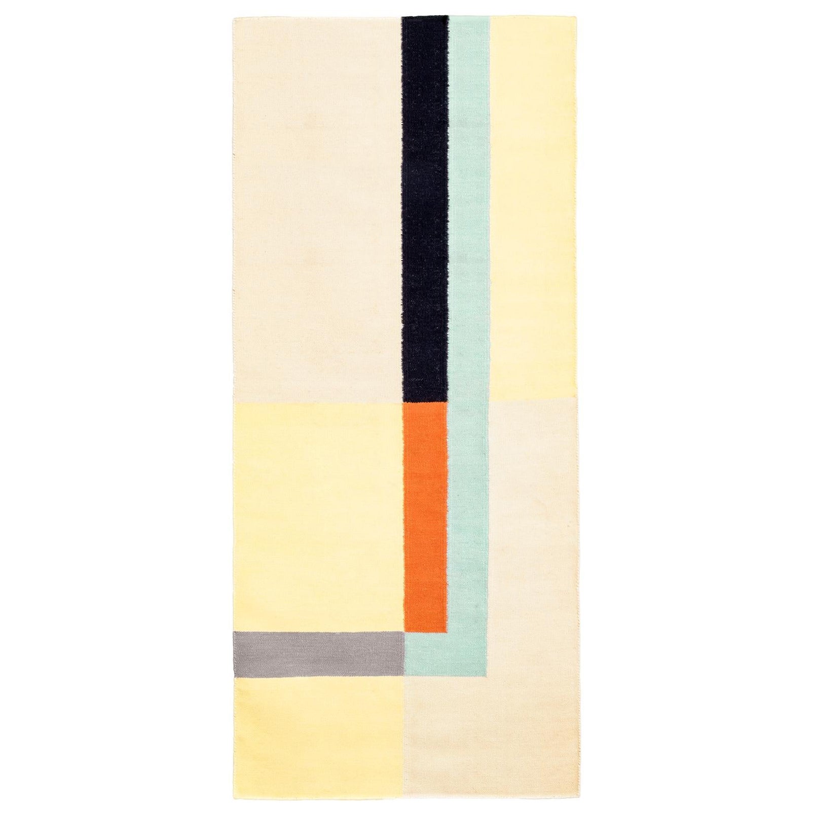 Holy Spice - Tappeto Kilim di design Liver Studio Milan Tappeto in lana cotone tessuto a mano