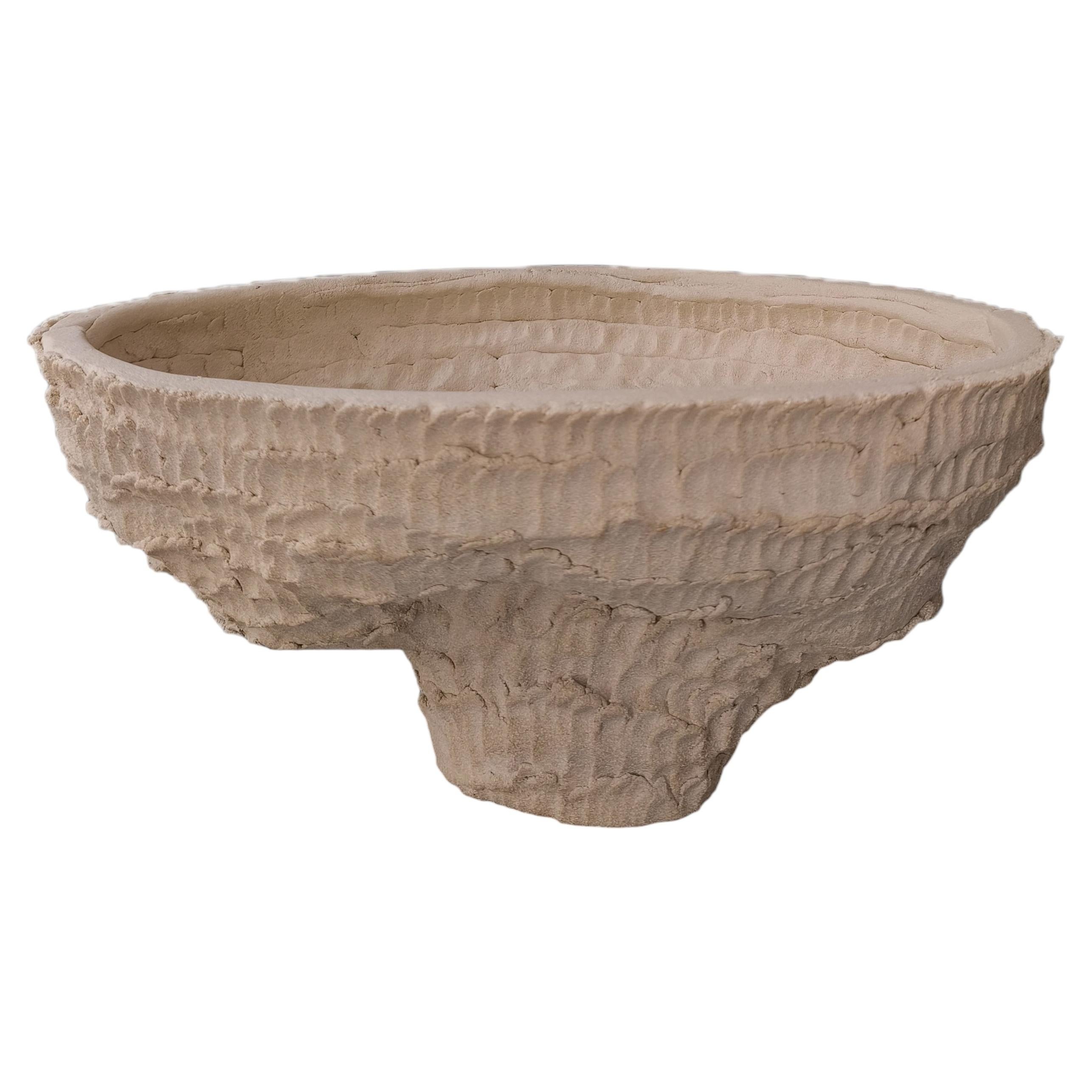 hom 54 de asterisque. Vasija de Gres Ecológico Artesanal, España, Nuevo