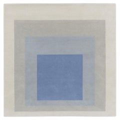 Homage Gray Instrumentation by Josef Albers Limited Edition Rug