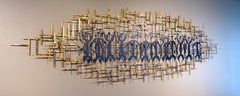 "Homage to Barney Reid" A Contemporary Wall Sculpture by Del Williams