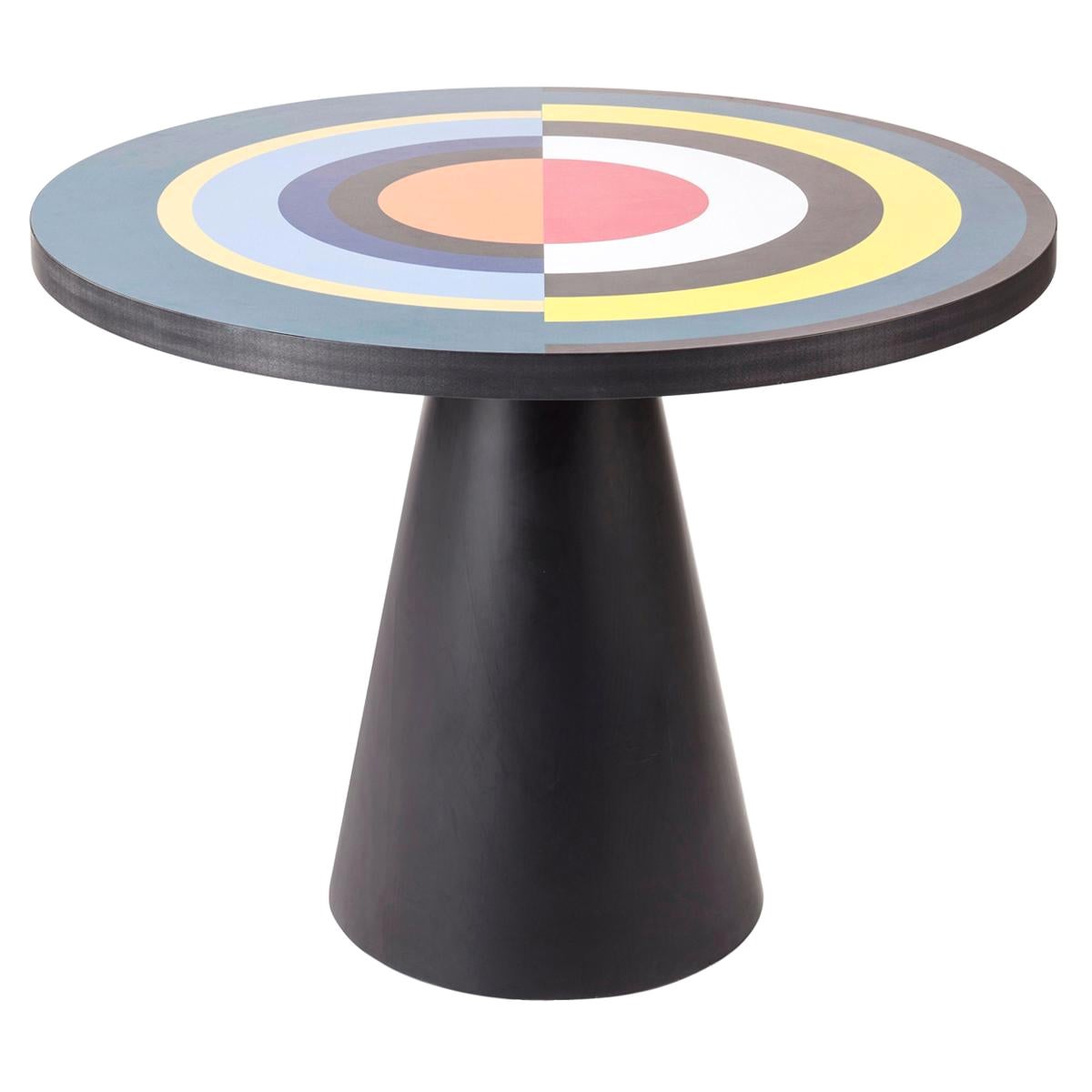 Homage to Delaunay Dining Table by Thomas Dariel For Sale