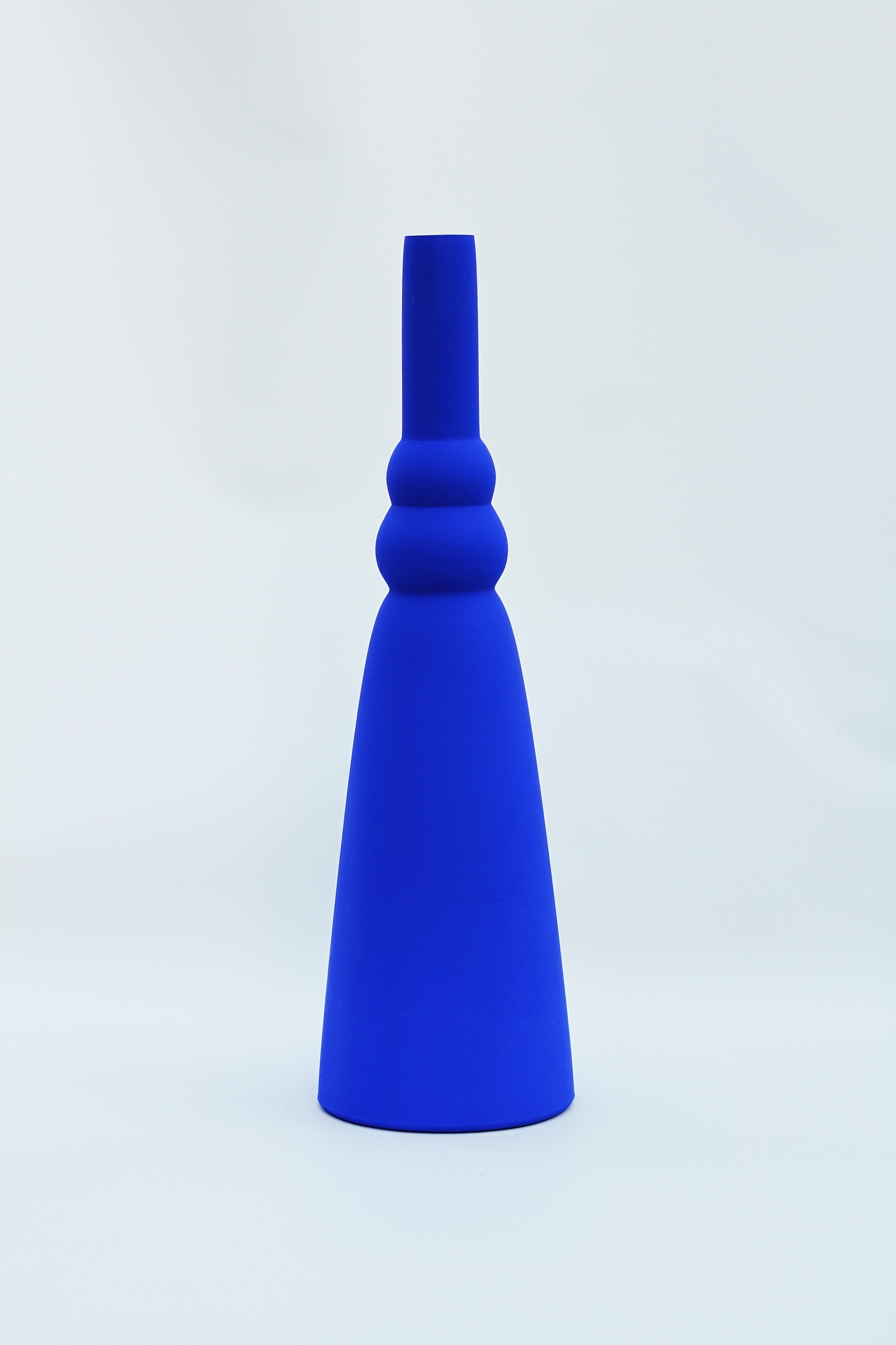 Homage to Giorgio Morandi & Yves Klein - Vase set - Exclusive Collection - IKB 2
