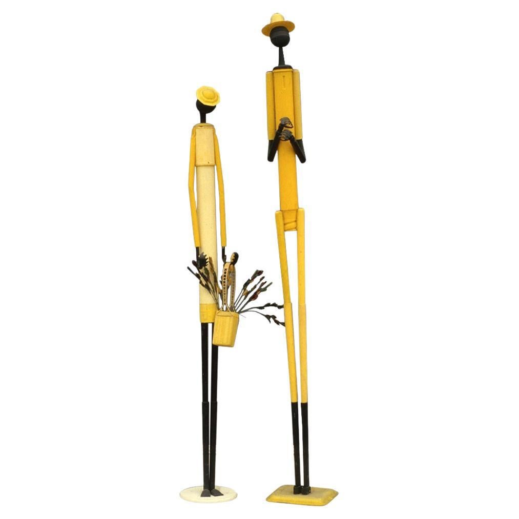Homage to Jacob Lawrence-Skulptur, Kunststoffkomposition, 2002 von Jerry Barrish