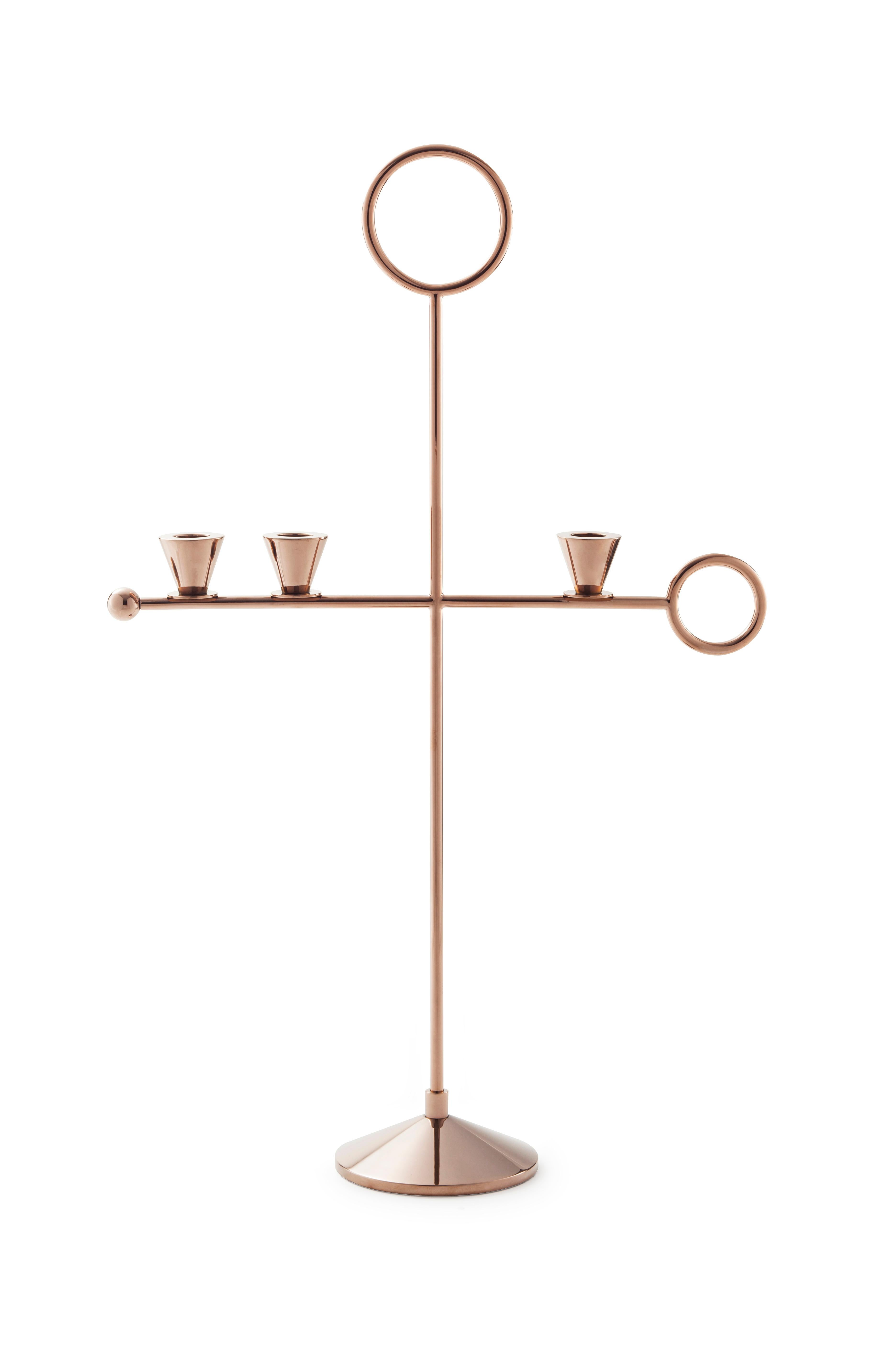 Contemporary Homage to Memphis Movement, Candleholder