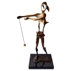 Hommage aux sculptures figuratives de Newton de Salvador Dalí 1981