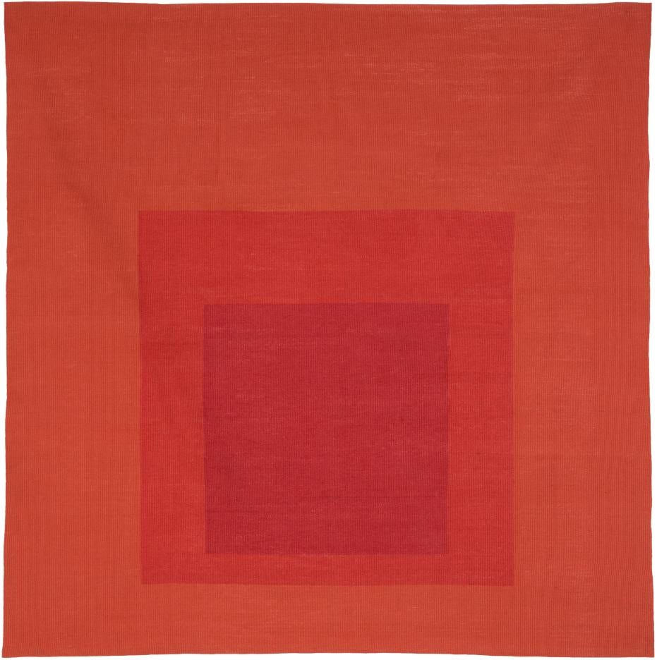 Homage to the Square, Less and More 'Tapestry' by Josef Albers
