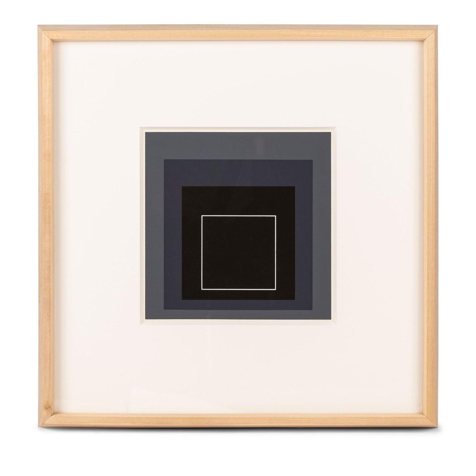 Mid-20th Century Homage to the Square Serigraph by Josef Albers