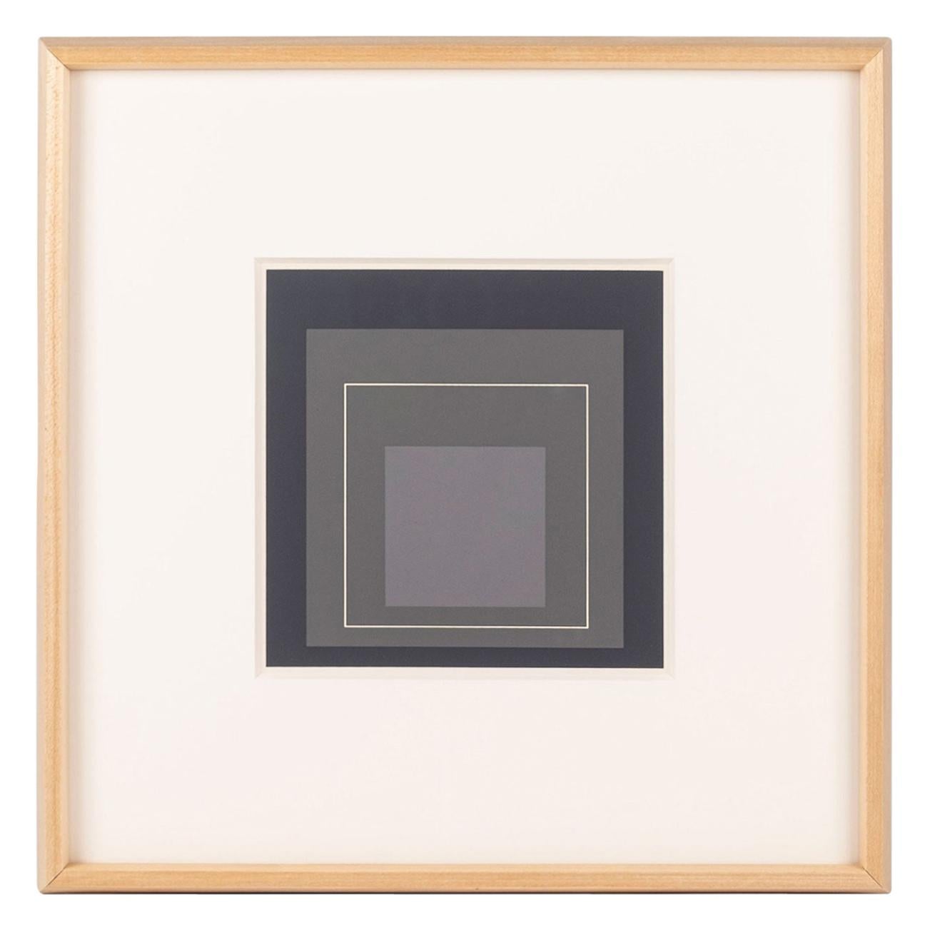 Homage to the Square Serigraph by Josef Albers