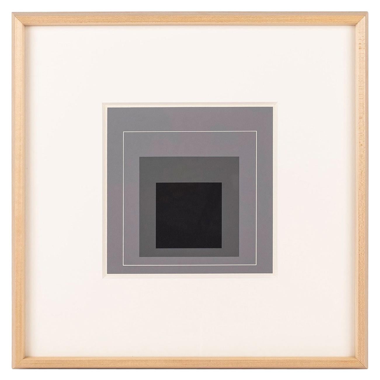 Homage to the Square Serigraph by Josef Albers