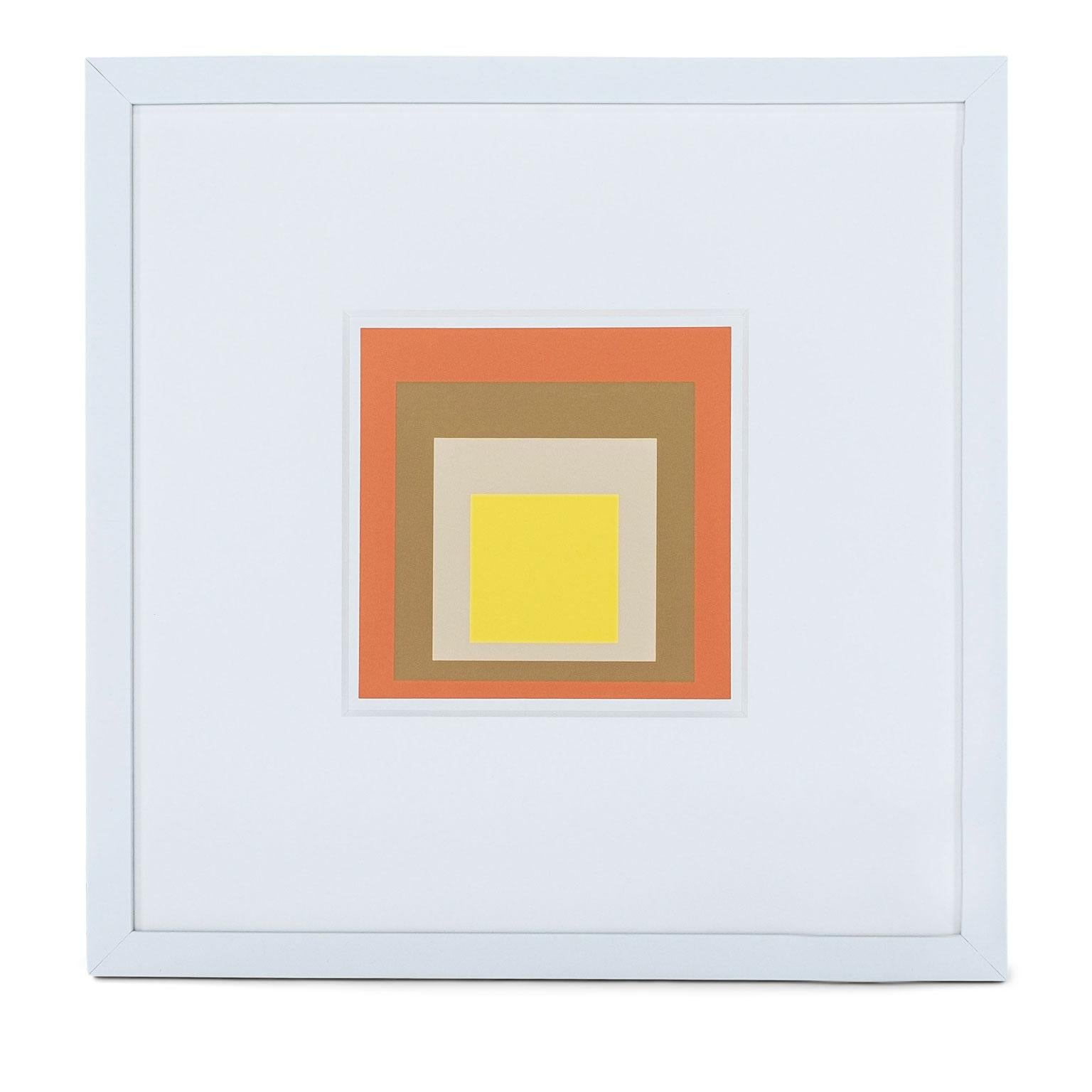 German Homage to the Square Serigraphs by Josef Albers