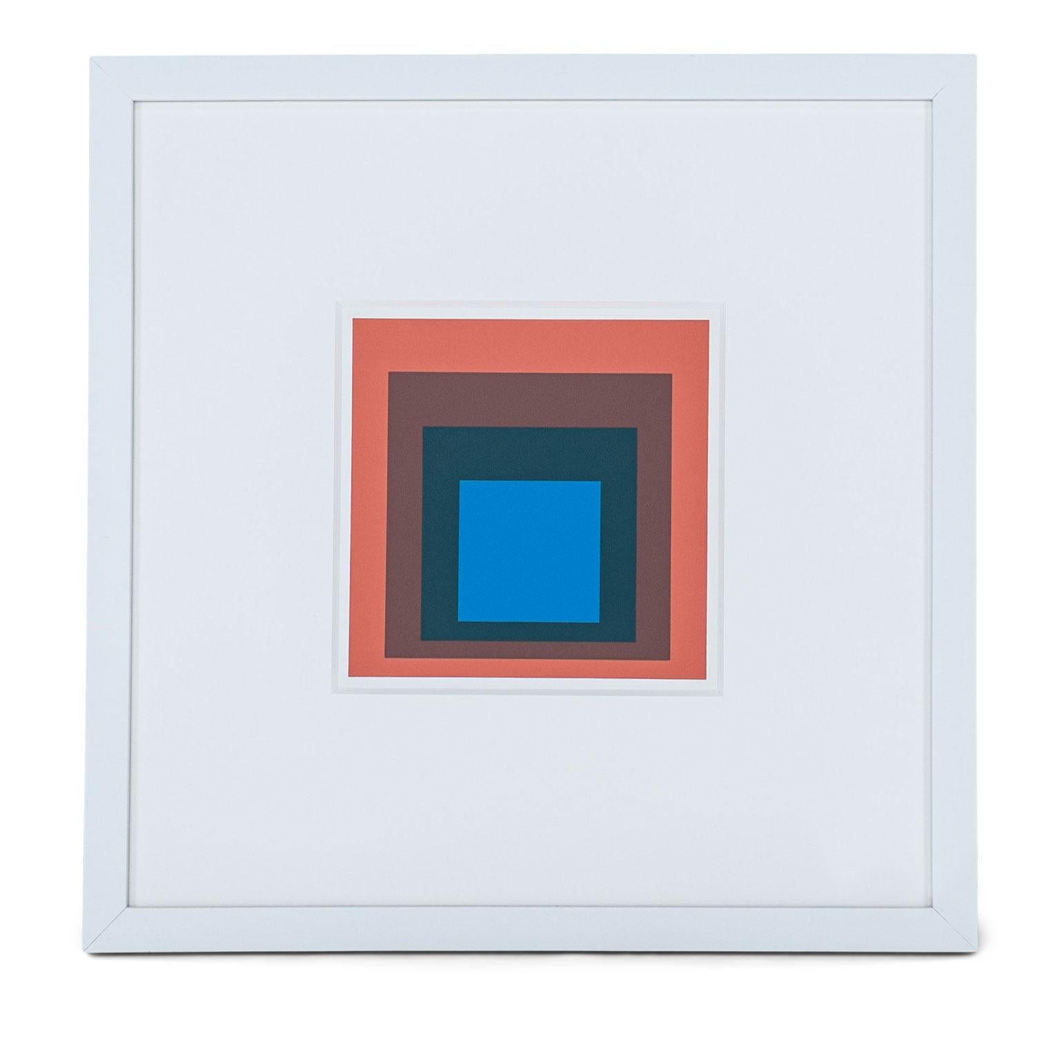 Painted Homage to the Square Serigraphs by Josef Albers