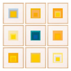 Homage to the Square Serigraphs by Josef Albers