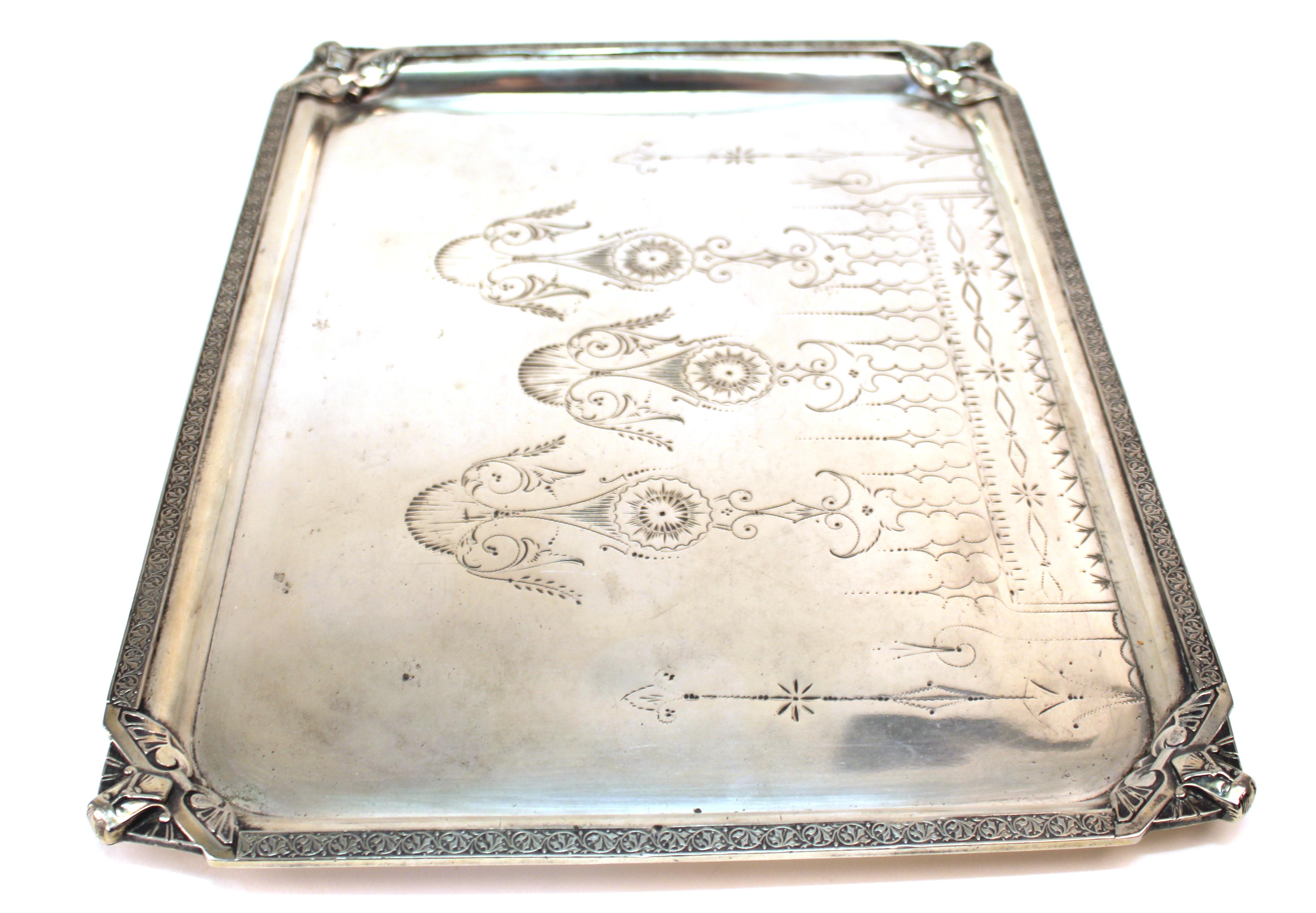 victorian serving tray
