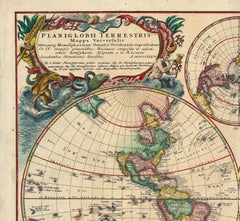 Planiglobii Terrestris Mappa Universalis / Mappe Monde