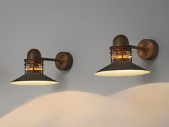 Homann & Kjær for Louis Poulsen Wall Lamps ‘Nyhavn’ in Copper