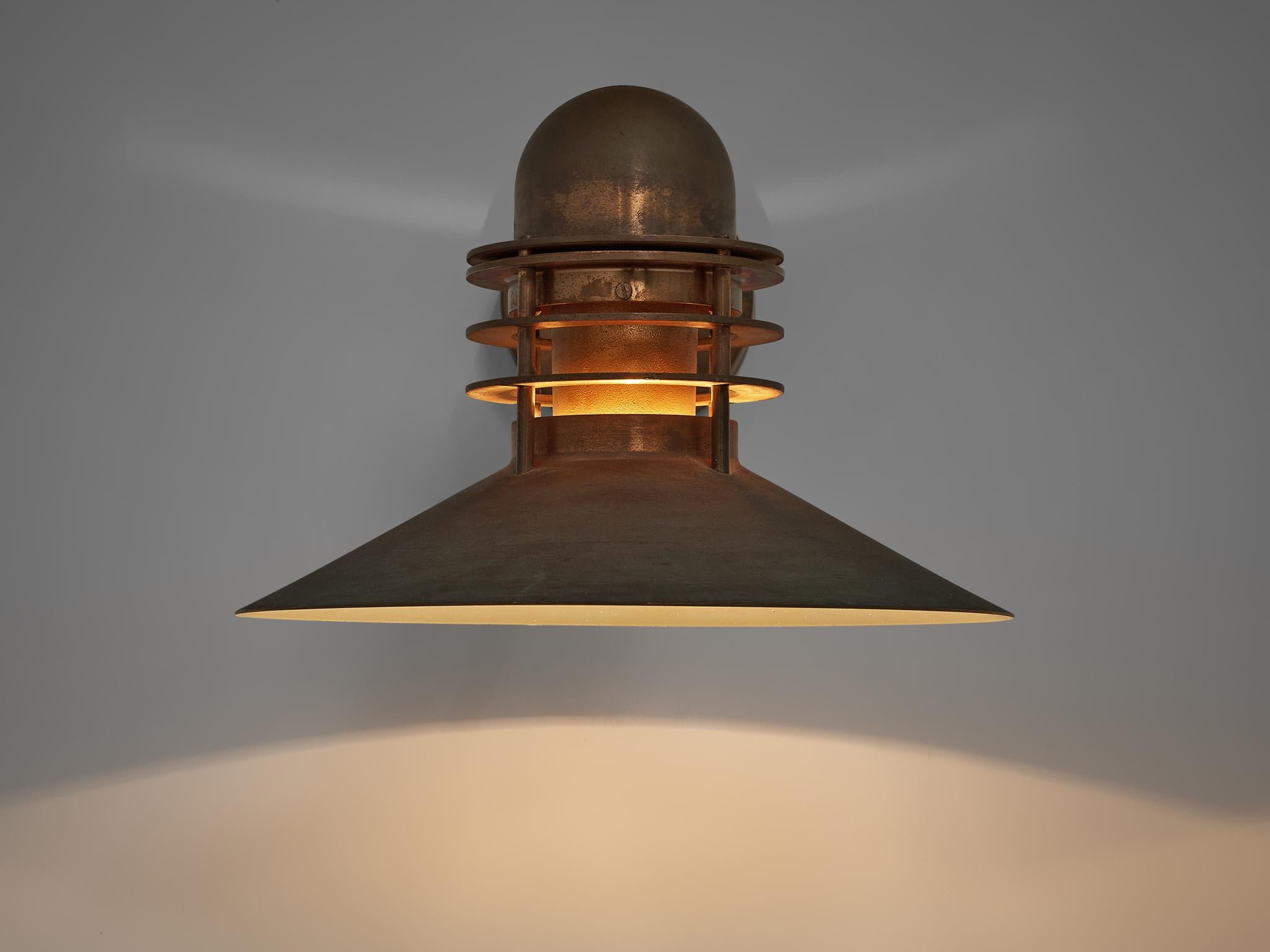 Homann & Kjær for Louis Poulsen Wall Lamps ‘Nyhavn’ in Copper In Good Condition In Waalwijk, NL