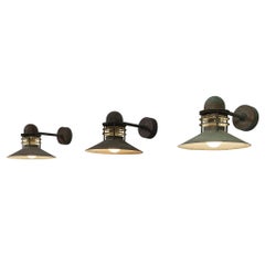 Homann & Kjær for Louis Poulson Wall Lamps ‘Nyhavn’ in Copper