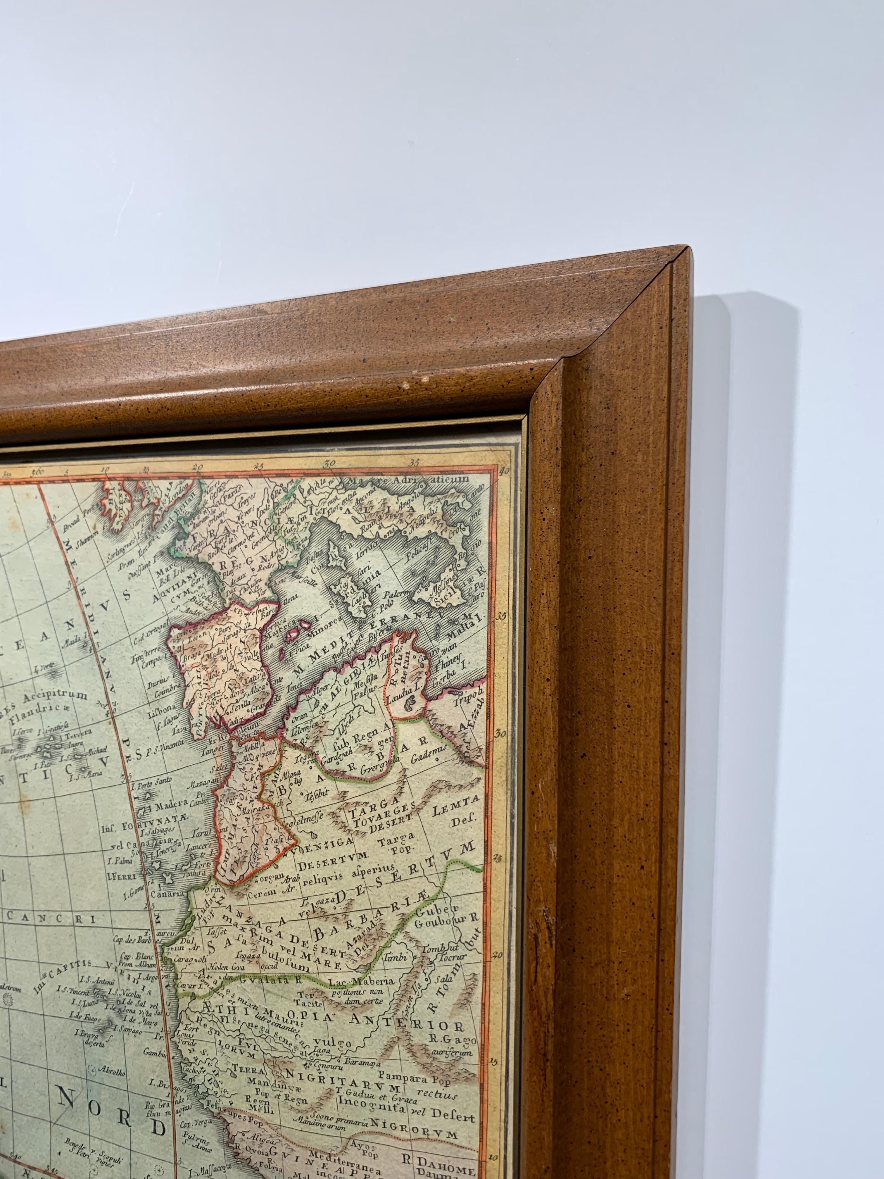 America (mappa del XVIII secolo) 6