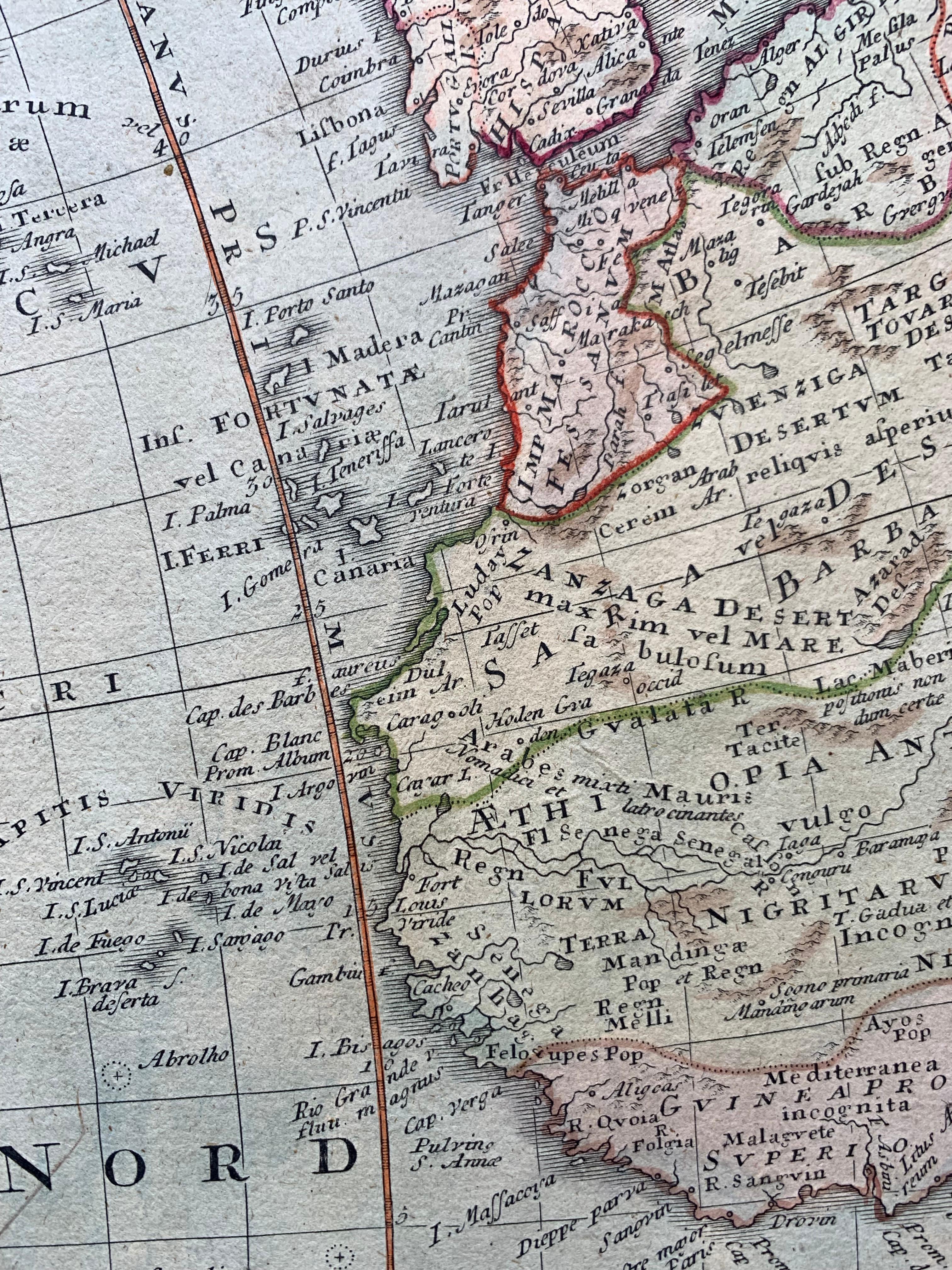 America (mappa del XVIII secolo) 2