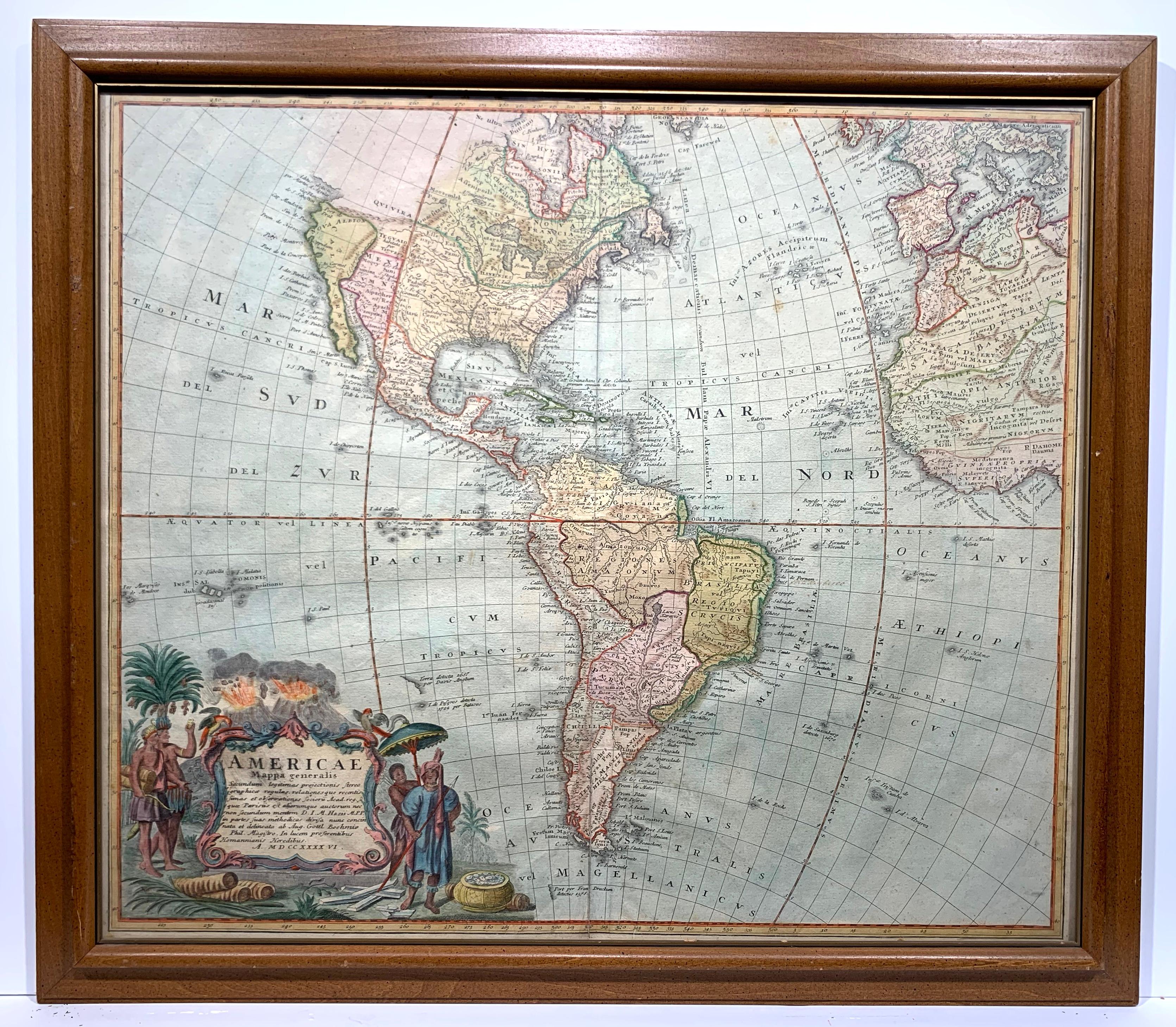 America (mappa del XVIII secolo) 5