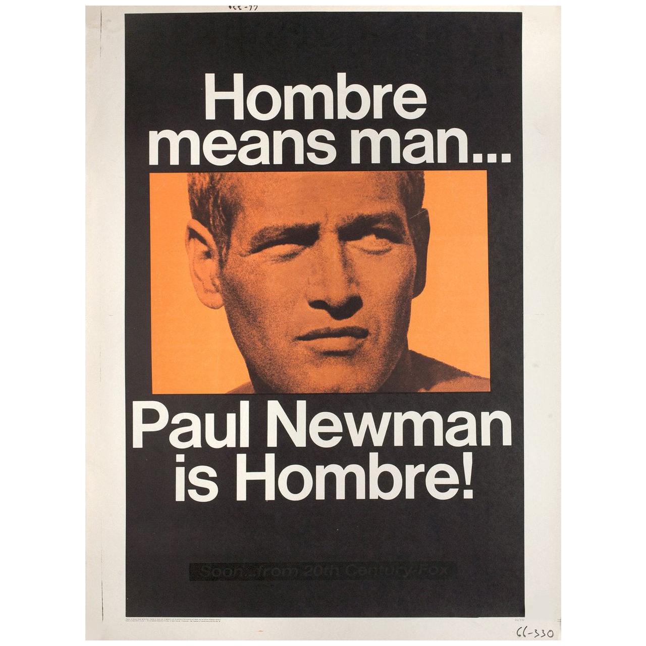 Hombre 1967 U.S. 30 by 40 Film Poster