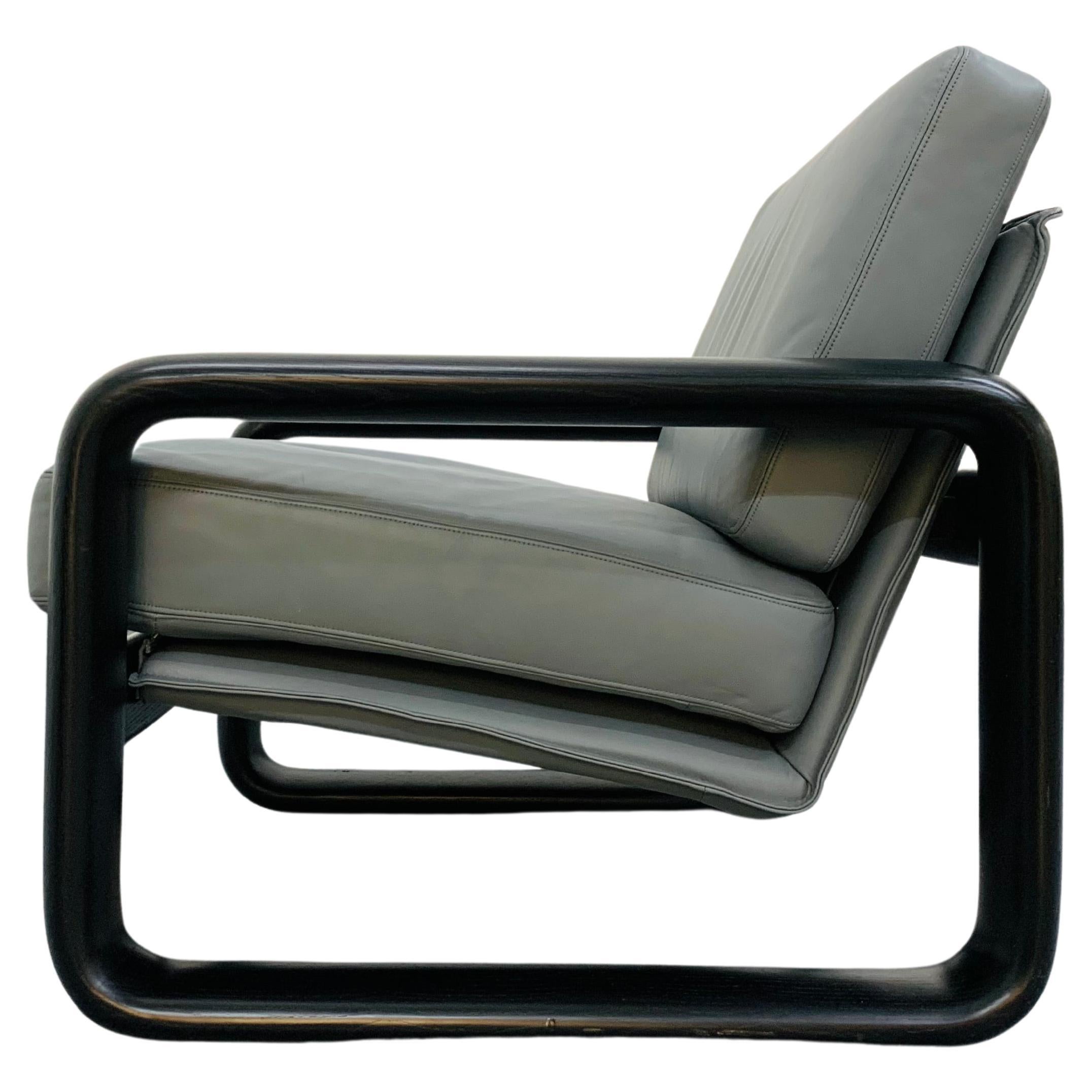 Hombre leather lounge chair by Burkhard Vogtherr for Rosenthal