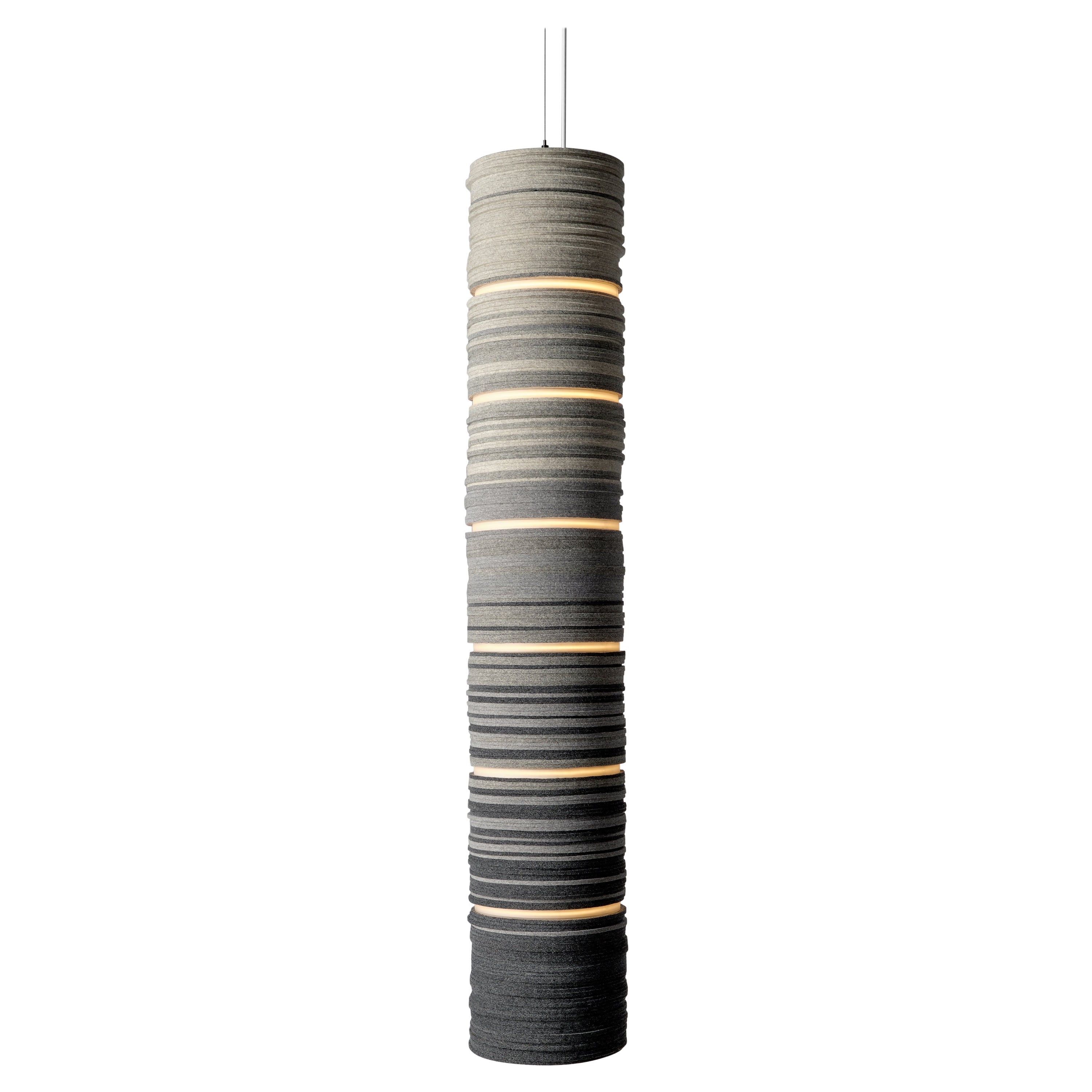 Hombre 'Long', Felt Chandelier, Anthony Frank Keeler in Stackabl
