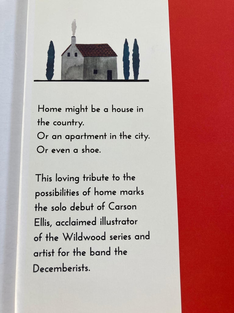Unknown Home Book by Carson Ellis Art Book