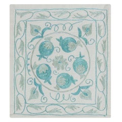 Home Decor Silk Hand Embroidered Uzbek Suzani Textile Throw Pillow