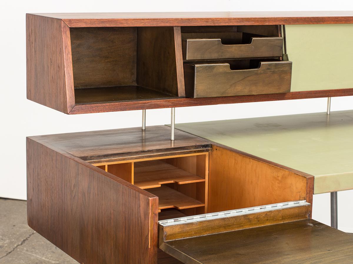 Mid-Century Modern Home Office Desk by George Nelson for Herman Miller