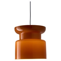 "Home" Pendant in Caramel Acrylic by Filippo Mariucci for Harvey Guzzini