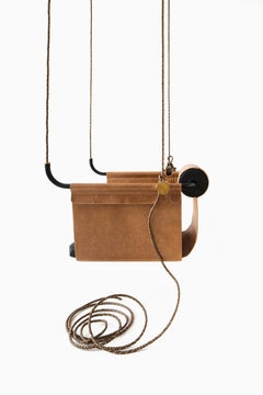 Home Swing, Brazilian Leather Design by Atelier Decarvalho